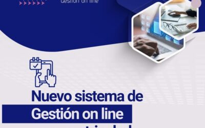 Nuevo sistema de gestión on line para matriculados