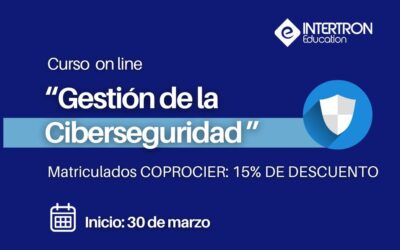 Curso on line: Gestión de la Ciberseguridad
