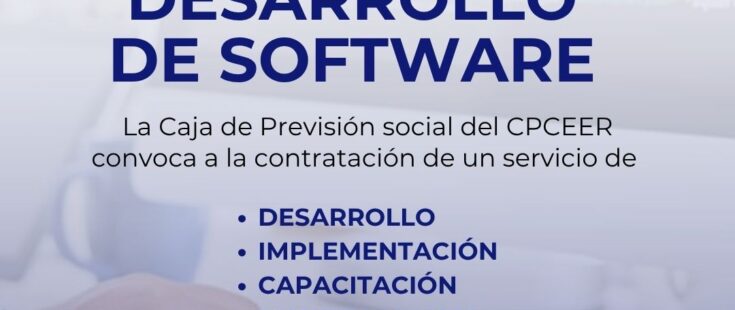 Convocatoria a ofertar para profesionales/empresas informáticas 