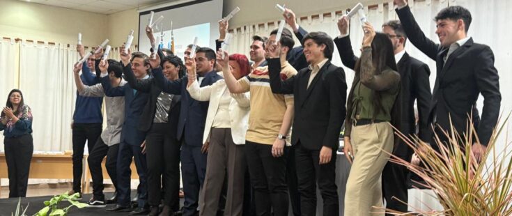Coprocier acompañó el acto de colación de la Facultad de Ciencias de la Administración